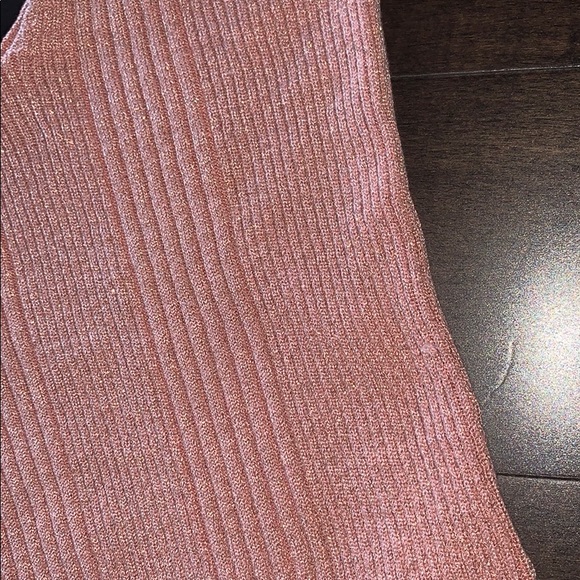 Sparkly pink tank (fitted) - Picture 2 of 2